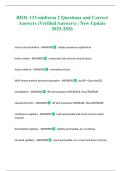 BIOL 133 midterm 2 Questions and Correct Answers &lpar;Verified Answers&rpar; &vert; New Update 2025-2026