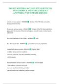BIO 133 MIDTERM 1 COMPLETE QUESTIONS AND CORRECT ANSWERS &lpar;VERIFIED ANSWERS&rpar; &vert; NEW UPDATE 2025-2026