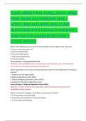 FEMA is800d FINAL EXAM&comma; FEMA is800d  FINAL EXAM ALL VERSIONS 2025 &vert;  LATEST AND ACCURATE REAL EXAM  QUESTIONS WITH DETAILED ANSWERS &vert;  VERIFIED FOR GUARANTEED PASS &vert;  LATEST UPDATE 