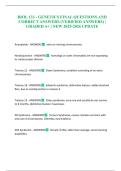BIOL 133 - GENETICS FINAL QUESTIONS AND CORRECT ANSWERS &lpar;VERIFIED ANSWERS&rpar; &vert; GRADED A&plus; &vert; NEW 2025-2026 UPDATE