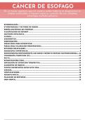C&Aacute;NCER DE ES&Oacute;FAGO