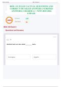 BIOL 133 EXAM 2 ACTUAL QUESTIONS AND CORRECT DETAILED ANSWERS &lpar;VERIFIED ANSWERS&rpar; &vert; GRADED A&plus; &vert; NEW 2025-2026 UPDATE