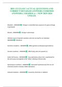 BIO 133 EXAM 3 ACTUAL QUESTIONS AND CORRECT DETAILED ANSWERS &lpar;VERIFIED ANSWERS&rpar; &vert; GRADED A&plus; &vert; NEW 2025-2026 UPDATE