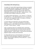 Closed Book API 510 Final Exam