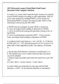 API 510 practice exams &lpar;Closed Book Final Exam&rpar; Questions With Complete Solutions