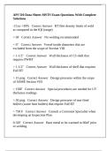 API 510 Data Sheets MSTS Exam Questions With Complete Solutions