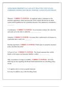 AD BANKER PROPERTY & CASUALTY PRACTICE TEST EXAM &vert;  VERIFIED AND WELL DETAILED ANSWER &vert; LATEST EXAM UPDATE 