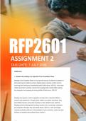 MIP1502 Assignment 3 ANSWERS Semester 1 2026 - Due 10 July 2026