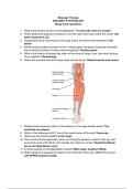 Anatomy & Physiology Exam Questions 