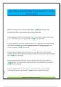 3P APEA EXAM 2025 QUESTIONS AND ANSWERS