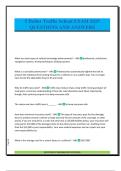 5 Dollar Traffic School EXAM 2025 QUESTIONS AND ANSWERS