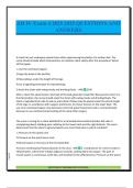 AH IV Exam 4 2025 2025 QUESTIONS AND ANSWERS