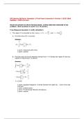 AP Calculus AB Exam&colon; Semester 2 Final Exam Instructor's Version &vert; 2025-2026 Updates &vert; 100&percnt; Correct&period;
