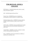 PNR 300 EXAM - SENECA COLLEGE QUESTIONS AND ANSWERS 2025
