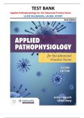 Test Bank for Applied Pathophysiology for the Advanced Practice Nurse&comma; 2nd Edition by Lucie Dlugasch and Lachel Story &vert;all chapters covered&vert;