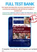 Test Bank For Pediatric Physical Examination An Illustrated Handbook 3rd Edition by Karen G&period; Duderstadt 9780323476508 Chapter 1-20 Complete Guide