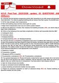 ACLS Post-Test &lpar;20252026 update&rpar; 50 QUESTIONS AND ANSwers