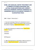 BOMI- AIR HANDLING&comma; WATER TREATMENT AND  PLUMBING SYSTEMS EXAM BANK 2025  ACTUAL EXAM QUESTIONS AND CORRECT  DETAILED ANSWERS &lpar;VERIFIED ANSWERS&rpar; ALL  ANSWERED &lbrace;440 Q & A&rcub; ALREADY GRADED A&plus; &vert;  GUARANTEED PASS 