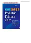 Test Bank For Burns' Pediatric Primary Care 8th Edition By Garzon&comma; Dirks&comma; Driessnack&comma; Duderstadt&comma; And Gaylord