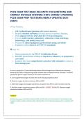 PCCN EXAM TEST BANK 2024 WITH 150 QUESTIONS AND CORRECT DETAILED ANSWERS &lpar;100&percnt; CORRECT ANSWERS&rpar; PCCN EXAM PREP TEST BANK &lpar;NEWLY UPDATED 2025-2026&excl;&excl;&rpar;