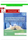Test Bank for Understanding Pharmacology Essentials for Medication Safety&comma; by M&period; Linda Workman & LaCharity978-0323793506