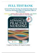 TEST BANK FOR Advanced Practice Nursing&colon; Essential Knowledge for the Profession 5th Edition by Susan M&period; DeNisco ISBN&colon;978-1284264661 ALL CHAPTERS COVERED YOUR ULTIMATE GUIDE 100&percnt; VERIFIED A&plus; GRADE ASSURED&excl;&excl;&excl;&excl;&excl;&excl; NEW LATEST UPDATE&excl;&excl;&excl;&excl;&excl;