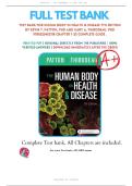 Test Bank For Human Body in Health & Disease 7th Edition By Kevin T&period; Patton&comma; PhD and Gary A&period; Thibodeau&comma; PhD 9780323402118 Chapter 1-25 Complete Guide &period;