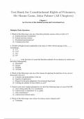 Test Bank for Constitutional Rights of Prisoners 10th Edition by Shaun M&period; Gann&comma; John W&period; Palmer &lpar;All Chapters&rpar;