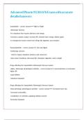 Advanced Pharm NURS 676 Exam with accurate detailed answers 