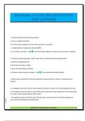 Bob Hogue 2 EXAM 2025 QUESTIONS AND ANSWERS