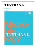 Test Bank for Microbiology by OpenStax 1st Edition by Nina Parker&comma; Mark Schneegurt&comma; Anh-Hue Thi Tu&comma; Brian M&period; Forster & Philip Lister - Complete&comma; Elaborated and Latest Test Bank&period; ALL Units &lpar;1-26&rpar; Included and Updated