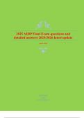 2025 AHIP Final Exam Questions & Detailed Answers &vert; 100&percnt; Verified Study Guide