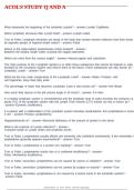 ACOLS STUDY Q AND A