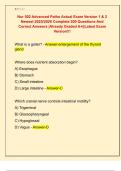 Nur 502 Advanced Patho Actual Exam Version 1 & 2  Newest 2025&sol;2026 Complete 200 Questions And  Correct Answers &vert;Already Graded A&plus;&vert;&vert;Latest Exam  Version&excl;&excl;&excl; 