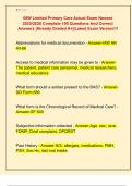 68W Limited Primary Care Actual Exam Newest  2025&sol;2026 Complete 100 Questions And Correct  Answers &vert;Already Graded A&plus;&vert;&vert;Latest Exam Version&excl;&excl;&excl; 