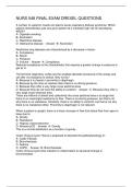 NURS 548 FINAL EXAM DREXEL QUESTIONS