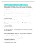 NM 704 Exam 3 Module 8 Questions with Correct Answers