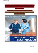 Test Bank For Fundamental Concepts and Skills for the Patient Care Technician 2nd Edition by Kimberly Townsend Little &vert;&vert;ISBN&colon;9780323794855