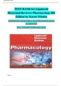 Test Bank For Lippincott Illustrated Reviews&colon; Pharmacology  Eighth Edition by Karen Whalen PharmD BCPS &vert;&vert;ISBN&colon;9781975170554