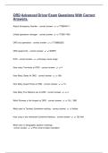 ORD Advanced Driver Exam Questions With Correct Answers&period;pdf 