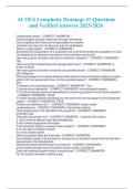 ACOLS Lymphatic Drainage -1 Questions and Verified Answers 2025-2026