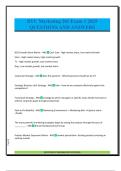 BYU Marketing 201 Exam 1 2025 QUESTIONS AND ANSWERS