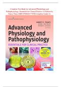 Complete Test Bank for Advanced Physiology and Pathophysiology&colon; Essentials for Clinical Practice 1st Edition by Nancy Tkacs ISBN&colon;9780826177070&vert;