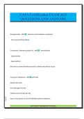 CAPA Certification EXAM 2025 QUESTIONS AND ANSWERS