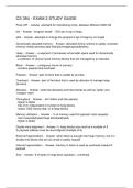 CS 354 - EXAM 2 STUDY GUIDE