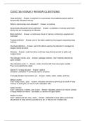 COSC 354 EXAM 2 REVIEW QUESTIONS