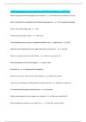 2A&sol;1C Hoisting License MA Exam &vert; Questions with Correct Answers &vert; 100&percnt; Pass