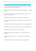 4th TSSA Part B Test &lpar;I&rpar; Exam &vert; Questions with Correct Answers &vert; 100&percnt; Pass