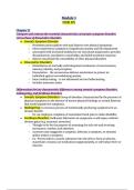 NUR175 Module 3 Study Guide Mental Health
