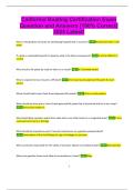 California Boating Certification Exam  Question and Answers &lbrack;100&percnt; Correct&rsqb;  2025 Latest&excl;
